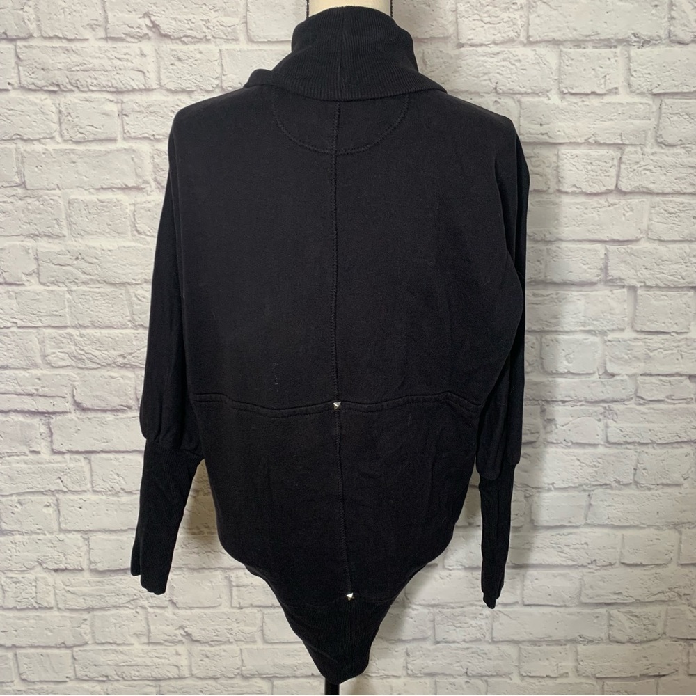 Wilfred Black Studded Open Front Jacket - image 7